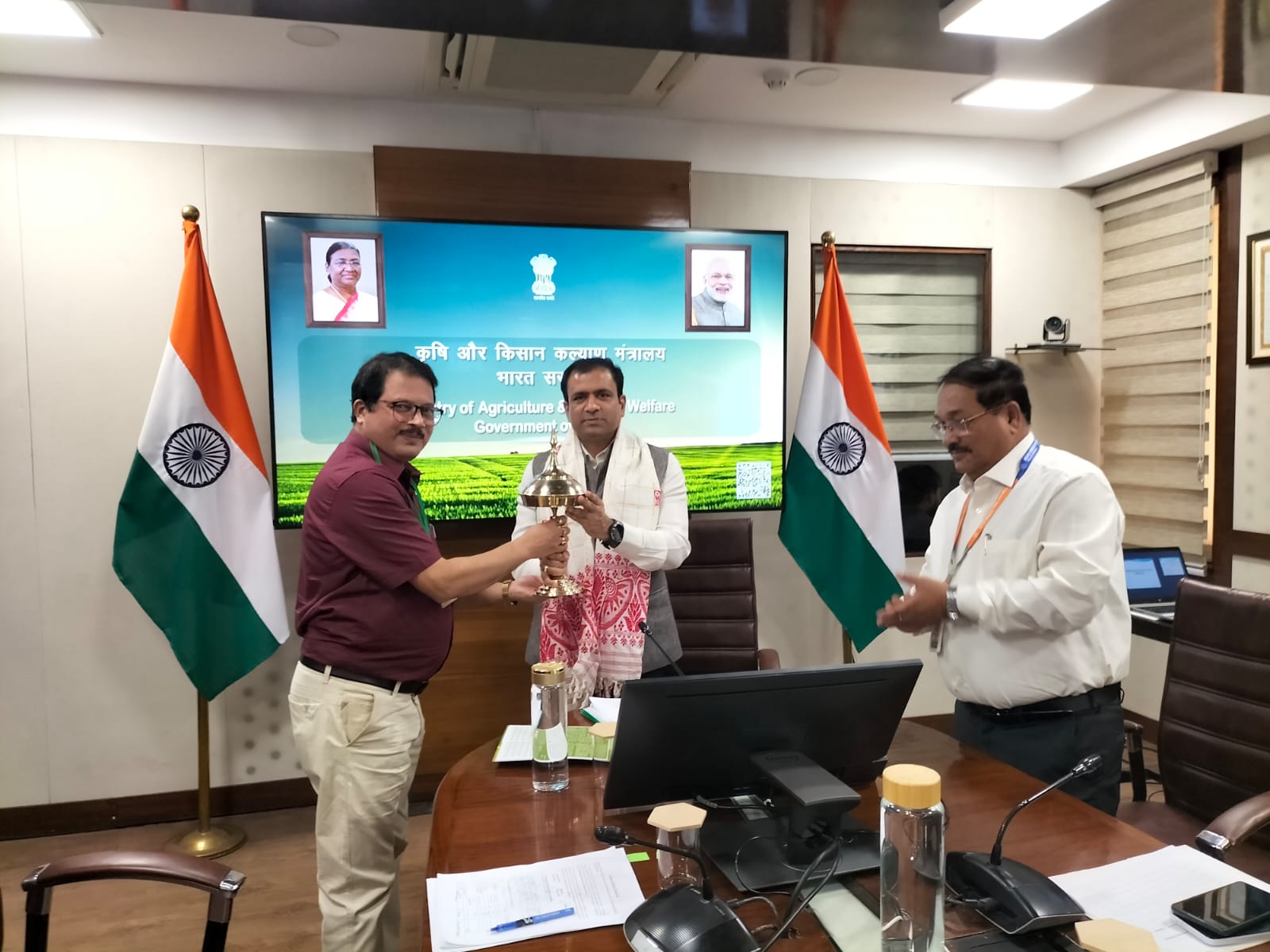 Felicitation of Shri Sanjay Kumar Agarwal, IAS